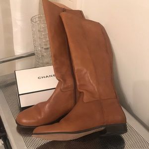 Brown Leather Boots by Corso Como